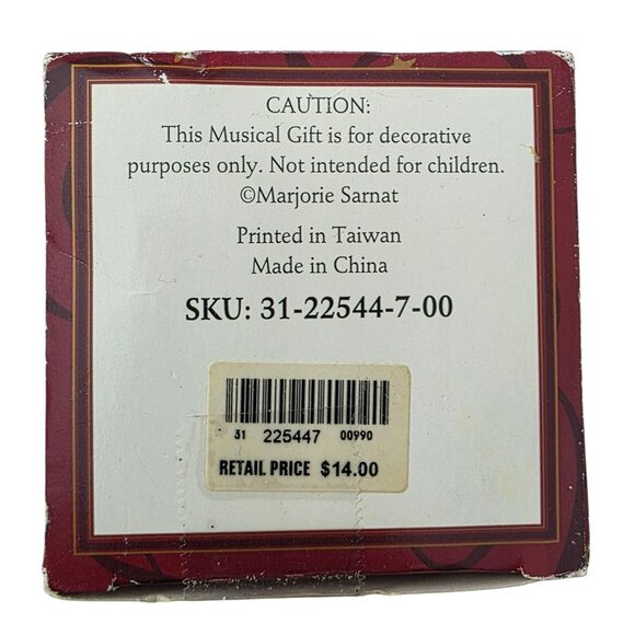 Vintage Santa Lion Lamb Ornament Father Christmas Peace San Francisco Music Box - Picture 14 of 14